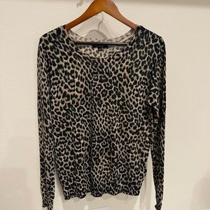 Liverpool Leopard Print L/S Sweater